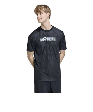 アディダス（adidas）クライマクール カモ リニア グラフィック 半袖Tシャツ WH907-KG5421