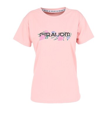 ドライプラス UVAS BOTANIC 半袖Tシャツ CT6S0053-TR864-GRCD PNK