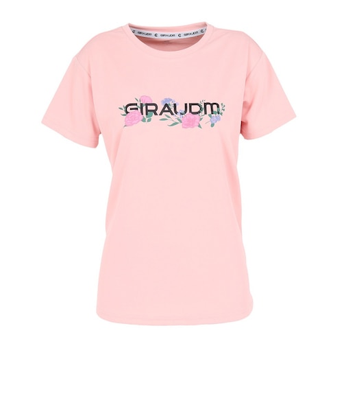 ドライプラス UVAS BOTANIC 半袖Tシャツ CT6S0053-TR864-GRCD PNK