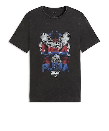 プーマ（PUMA）ワールドカップ 90S BESPOKE 半袖Tシャツ 660602 01 BLK
