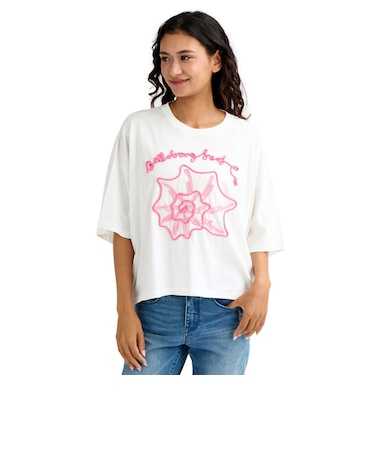 ビラボン（BILLABONG）コードシェル LOOSE CROPPED 半袖Tシャツ 26SP BG013210 SCS