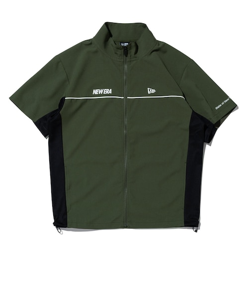 ニューエラ（NEW ERA）クロスウェア 半袖ジャケット ワードマークロゴ 15124777