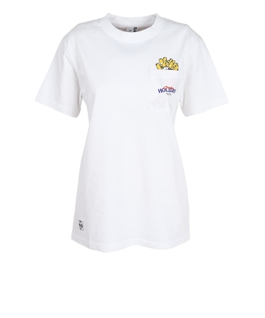 チャムス（CHUMS）半袖 アンチバグ ファストフード ポケットTシャツ CH11-2715-W001