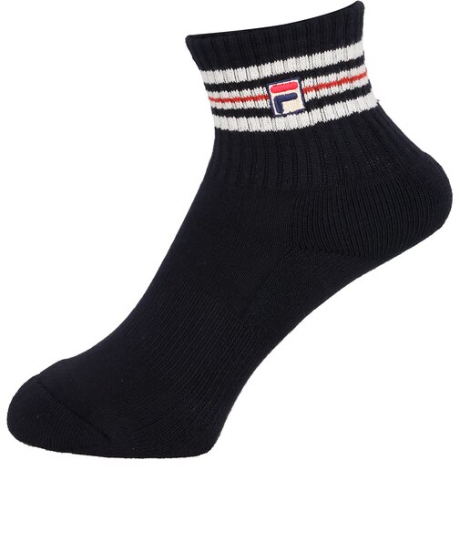 フィラ（FILA）テニス ソックス ライン入りソックス CZ6XGW002-NVO