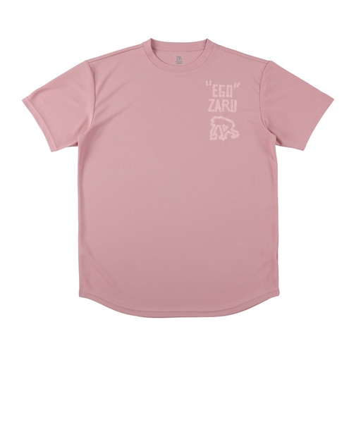 エゴザル（EGOZARU）バスケットボールウェア プラクティスシャツ マスキングロゴ ワンポイント Tシャツ EZSS26UST021C375