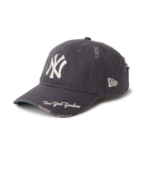 ニューエラ（NEW ERA）キャップ 9TWENTY MLB バイザーロゴ ダメージ