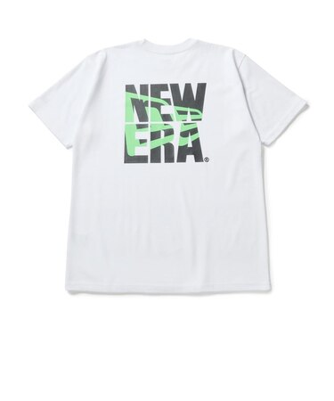 ニューエラ（NEW ERA）半袖 パフォーマンス Tシャツ Square Logo ホワイト 14856643