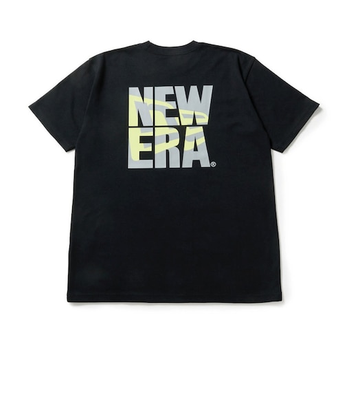ニューエラ（NEW ERA）半袖 パフォーマンス Tシャツ Square Logo ブラック 14856644