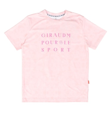 ドライプラス UVAS AOP 半袖Tシャツ CT6S0056-TR864-GRCD PNK