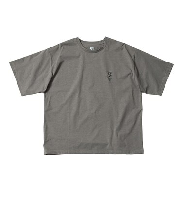SMILEY ラッシュガード 半袖 IPDRSSM-1131-C.GRY