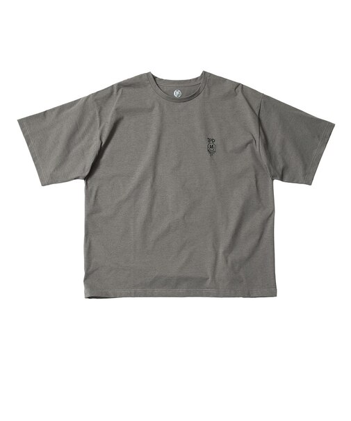 SMILEY ラッシュガード 半袖 IPDRSSM-1131-C.GRY