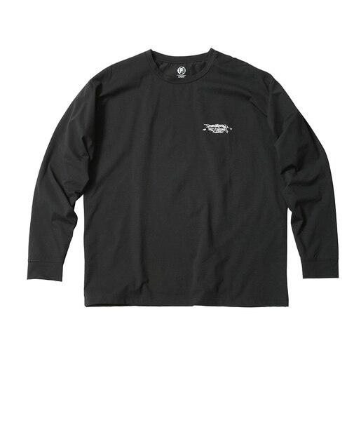 CURSIVE ロゴ ラッシュガード 長袖 IPDRSCU-1128-BLK