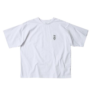 SMILEY ラッシュガード 半袖 IPDRSSM-1131-WHT