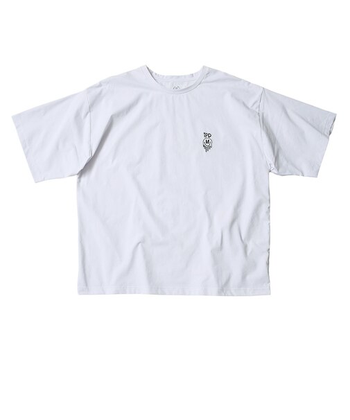 SMILEY ラッシュガード 半袖 IPDRSSM-1131-WHT