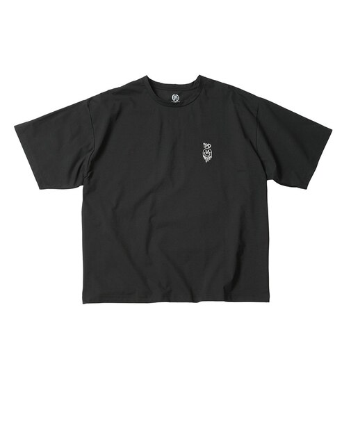 SMILEY ラッシュガード 半袖 IPDRSSM-1131-BLK