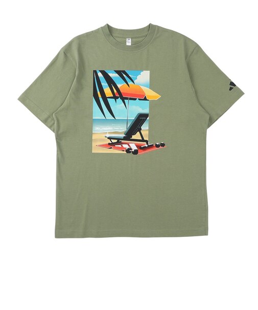 アディダス（adidas）GRAPHICS ビーチ 半袖Tシャツ OHN07-KM6293