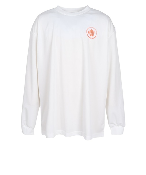 バスケットボールウェア POWER HANDS ロゴ 長袖 ロングスリーブTシャツ 26S0004-001HOR