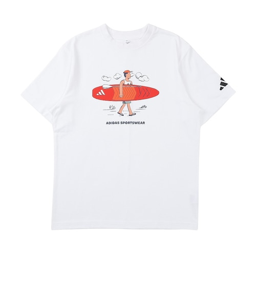 アディダス（adidas）GRAPHICS サーフ B 半袖Tシャツ OHN06-KM6290