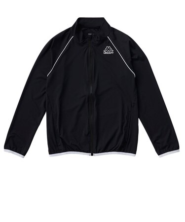 カッパ（Kappa）ジュニア ラッシュガード 長袖 冷感クロスメッシュラッシュガード ジャケット 126874 -BK