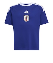 アディダス（adidas）JFA キッズレギュラーフィット ファン半袖Tシャツ ナンバーレス KE750-KV2585