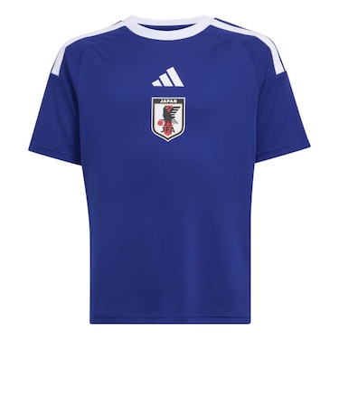 アディダス（adidas）JFA キッズレギュラーフィット ファン半袖Tシャツ ナンバーレス KE750-KV2585