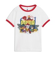 プーマ（PUMA）ジュニア パウパトロール リンガーTシャツ 634935 02 WHT