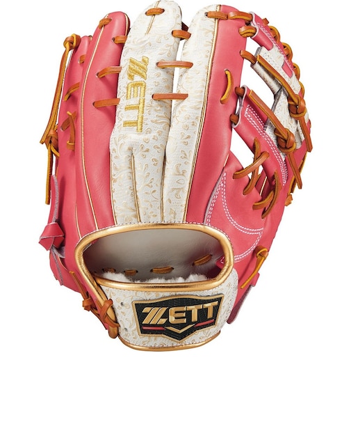 ゼット（ZETT）軟式用グラブ 内野手 野球グローブ 一般 プロステイタスM 源田タイプ BRG322656M-6111
