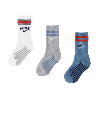 ナイキ（NIKE）ジュニア NHB クルーソックス 3足組 BN1354-001