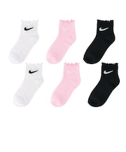 ナイキ(NIKE)ジュニア NHG アンクルソックス 6足組 GN1232-001