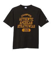チャンピオン-ヘリテイジ(CHAMPION-HERITAGE)SLAB COLLEGE PRINT 半袖Tシャツ C3-D323 090