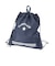 コンバース（CONVERSE）ナップザック ポケット付 紺 11L 224112-26NVY スイミングバッグ スイムバッグ ナップサック