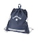 コンバース（CONVERSE）ナップザック ポケット付 紺 11L 224112-26NVY スイミングバッグ スイムバッグ ナップサック