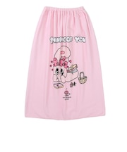 スイムタオル 水泳 タオル ESTHER BUNNY ピンク 80cm丈 216844-26PNK 巻きタオル ラップタオル