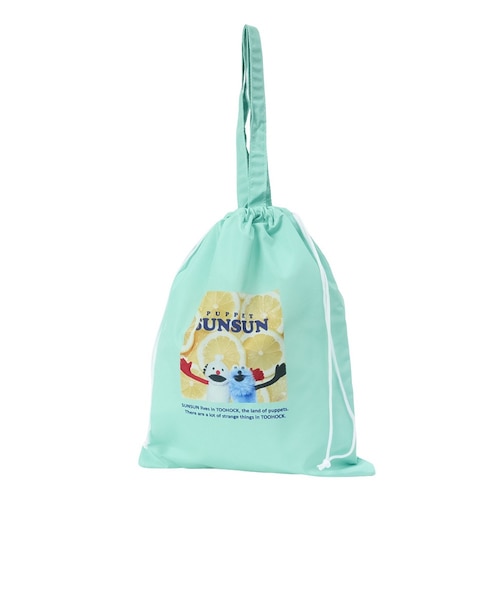 水泳バッグ PUPPET SUNSUN トートバッグ 緑 226872-26MNT スイムバッグ