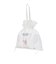 水泳バッグ ESTHER BUNNY キンチャクトートバッグ 白 226881-26WHT スイムバッグ ドローストリング