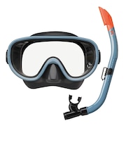 リーフツアラー（REEFTOURER）シュノーケリング 2点セット RC0117 BKSBL スノーケル&マスク 10歳から大人用