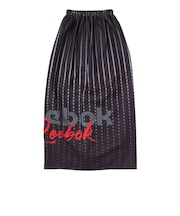 リーボック（REEBOK）スイムタオル 水泳 総柄 巻きタオル 黒 97cm丈 426830-BK ラップタオル