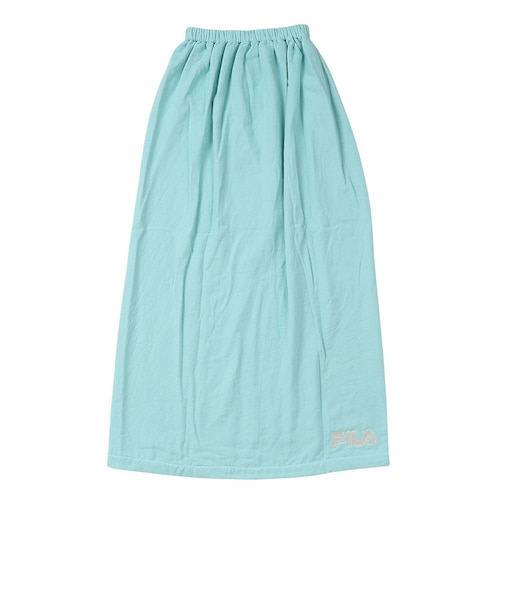 フィラ（FILA）タオル 水泳 F 綿ガーゼ 巻きタオル 水色 97cm丈 326823-MNT ラップタオル 無地 シンプル