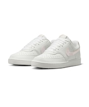 ナイキ（NIKE）スニーカー スポーツシューズ コート ビジョン ロー ホワイト ピンク SE II6563-101