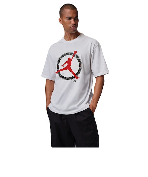 日本航空 バスケTシャツ バスケットボールウェア AJ フライト クラブ クルーネック 半袖 T