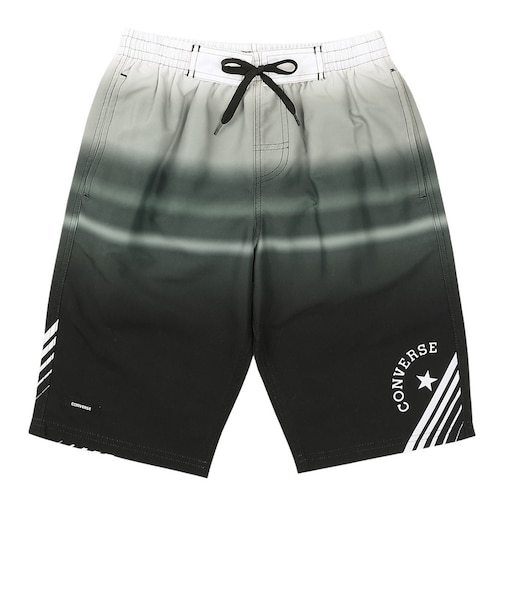 コンバース（CONVERSE）ジュニア 水着 グラデーション サーフパンツ 766452-26BLK