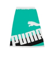 プーマ(PUMA)スイムタオル 水泳 タオル ラップ Lサイズ N2 緑 80cm丈 054877 05 ENM ラップタオル 巻きタオル