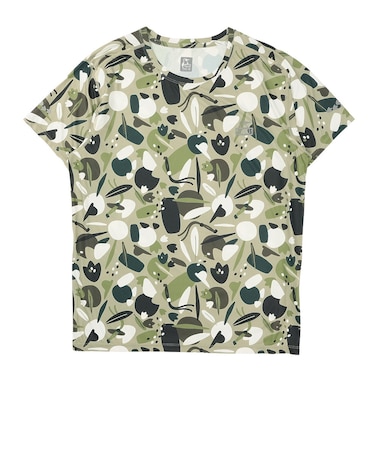チャムス（CHUMS）ランニングパターンドTシャツ CH01-2641-Z403