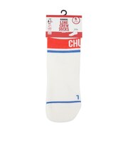 チャムス（CHUMS）ランニングラインクルーソックス CH06-1147-W001