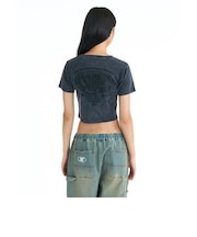 ディーシーシューズ（DC SHOES）HIDDEN ショート 半袖Tシャツ 26SPLST261314BKS