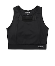 ハーレー（HURLEY）PHANTOM メッシュ スイッチング スポーツブラ 水陸両用 WASB261002-BLK