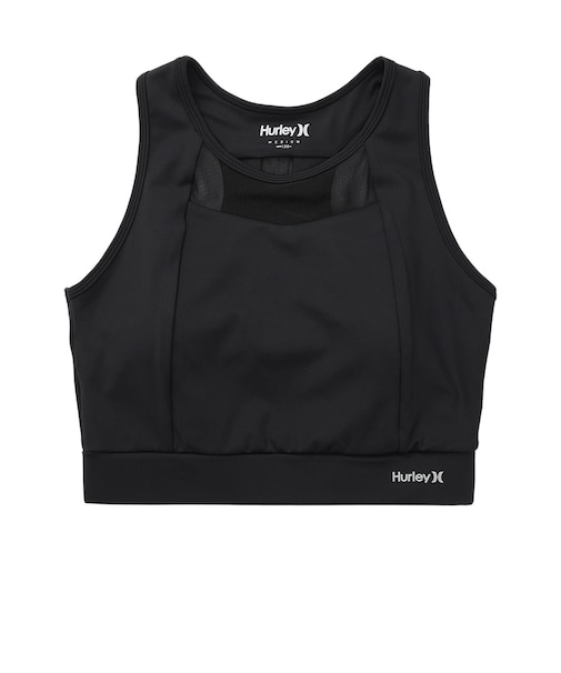 ハーレー（HURLEY）PHANTOM メッシュ スイッチング スポーツブラ 水陸両用 WASB261002-BLK