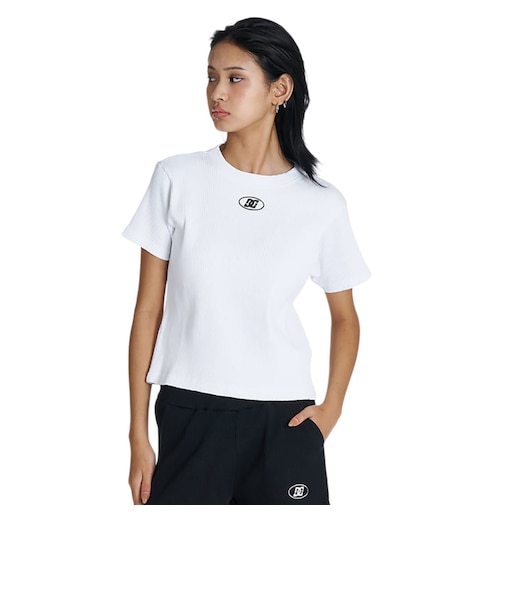 ディーシーシューズ（DC SHOES）テレコ JF 半袖Tシャツ 26SU LST262306 WHT