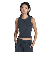 ディーシーシューズ(DC SHOES)テレコ クロップド タンクトップ 26SU LSL262310 BKS