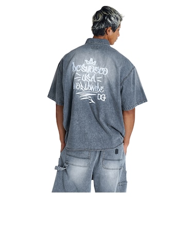 ディーシーシューズ（DC SHOES）WORKERS 半袖シャツ 26SU DSH262001 BDB